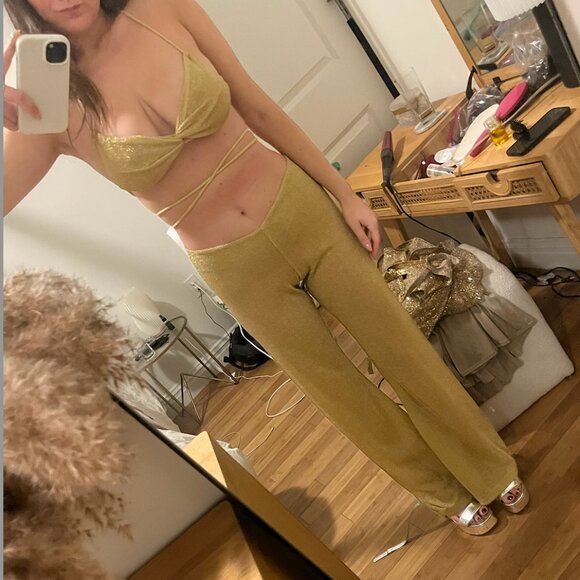 Gold lurex disco set - Picture 9 of 9